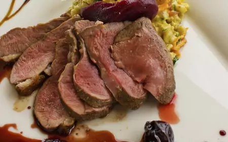 Вкусная утиная грудка