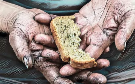 Две сестры и кусочек хлеба. Рассказ