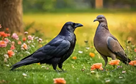 Почему вороны умнее голубей