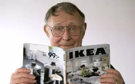 Мебель в доме основателя IKEA