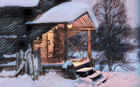 Новый год с призраком. Рассказ