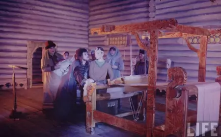 Ткацкий станок в фильмах-сказках