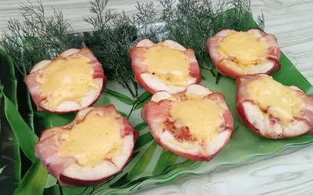 Идеальная закуска из нектаринов