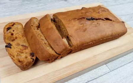 Рецепт тыквенного кекса с орехами и изюмом