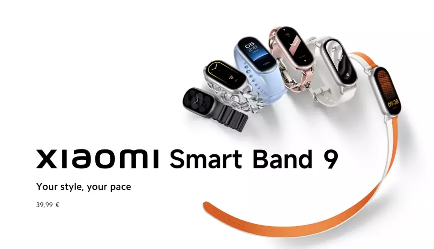 Xiaomi Smart Band 9: 200+ циферблатов и 150+ функций для здоровья в новом фитнес-браслете