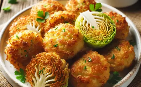 Рецепт: Капустные медальоны: на раз-два-три!