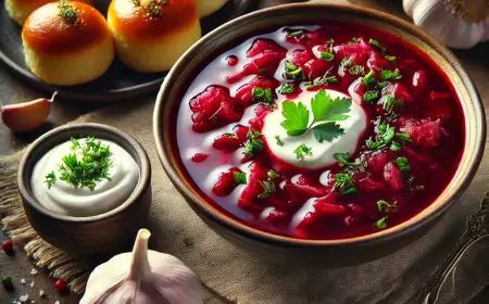 Рецепт украинского борща