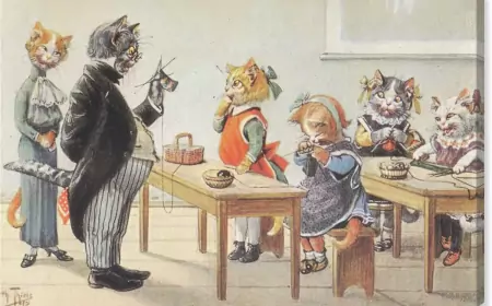 Коты-рукодельники
