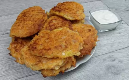 Тыквенные драники. Лучший рецепт!