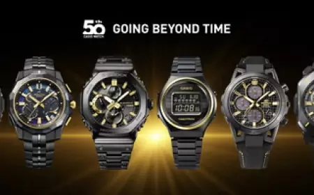 Casio отмечает 50-летие: 6 брендов и особая коллекция часов Black & Gold