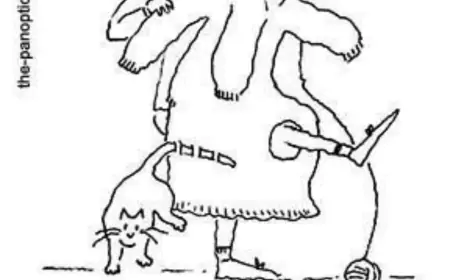 Вязальщицы на забавных картинах