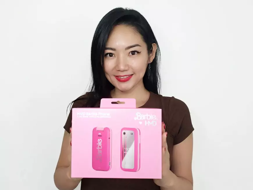 Розовый мобильник Barbie Phone: ностальгия в мире современных технологий