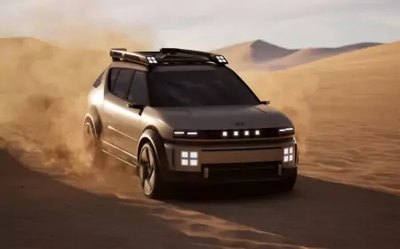 Hyundai представляет свой новейший автомобиль на водородном топливе Initium