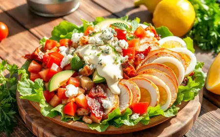 Самые популярные салаты в США: вкусный гид