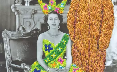 Старинные фотографии с вышивкой