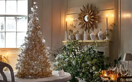Белоснежная новогодняя ёлка — тренд этого года для тех, кто ценит стиль и изысканность
