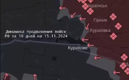 Видео: Продвижение наших войск за 10 дней, окружение Курахово и новые успехи