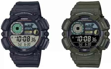 Casio снова удивляет: новые часы для рыбалки с умными функциями