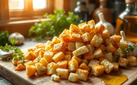 5 рецептов вкусных сухарей - готовим дома