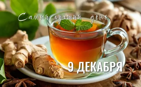9 декабря 2024 – День имбирного чая