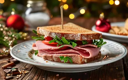 Популярный чешский бутерброд