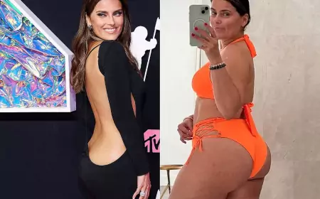 Нелли Фуртадо продемонстрировала располневшее тело в бикини