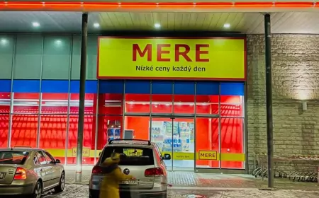 Российская сеть MERE (Светофор) откроет пятый магазин в Чехии