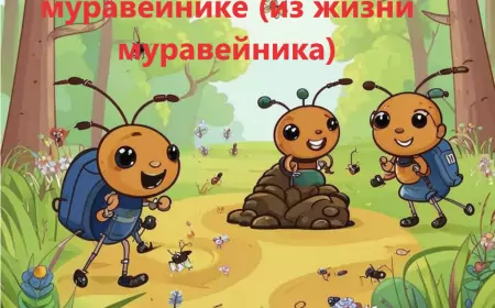 Пожар в соседском муравейнике (из жизни муравейника)