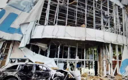 Донецк вновь под обстрелом. Сегодня утром неожиданный прилёт