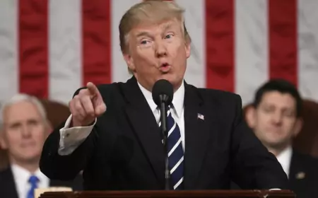 Речь Трампа перед Конгрессом США. О Путине лишь один раз