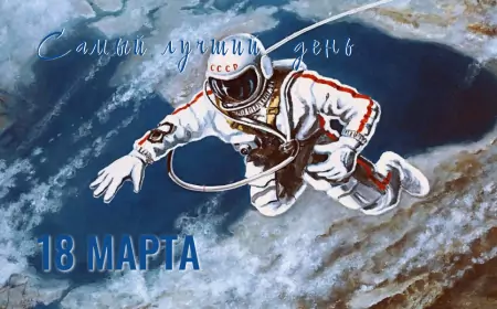 18 марта - День выхода человека в открытый космос