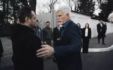 Рекламная фотосессия чешского президента в Одессе