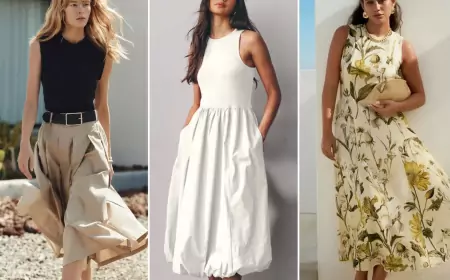 Стильные платья весны-лета 2025