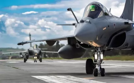 Китайские истребители против французских в небе над Кашмиром