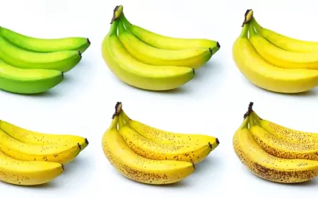 Какого цвета банан самый полезный