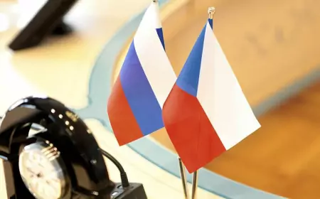 Отношения между Чехией и Россией близки к нулю
