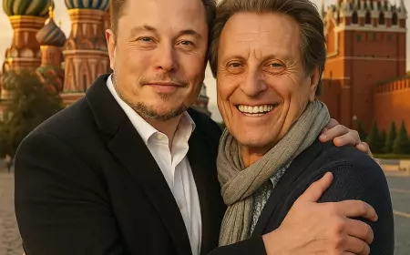 "Пора ехать!" — отец Маска рекомендует Илону посетить Россию