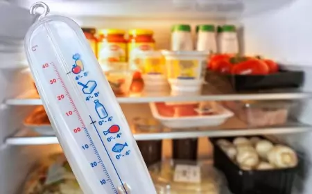 Какая температура должна быть в холодильнике