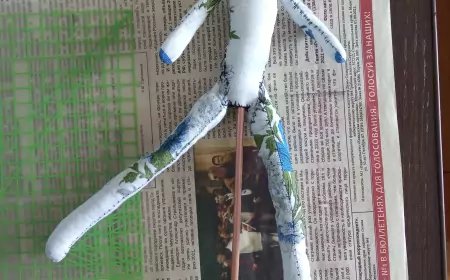 Куклы тряпиенсы. Часть 4. Подставка (1)