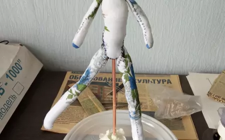 Куклы тряпиенсы. Часть 7. Подставка (3)