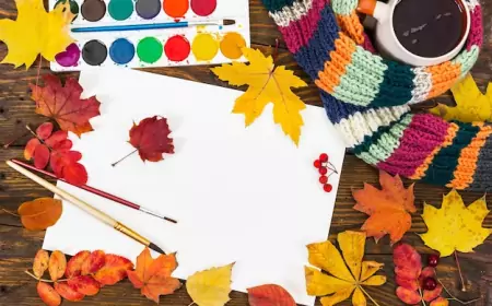 Октябрь в акриле)))