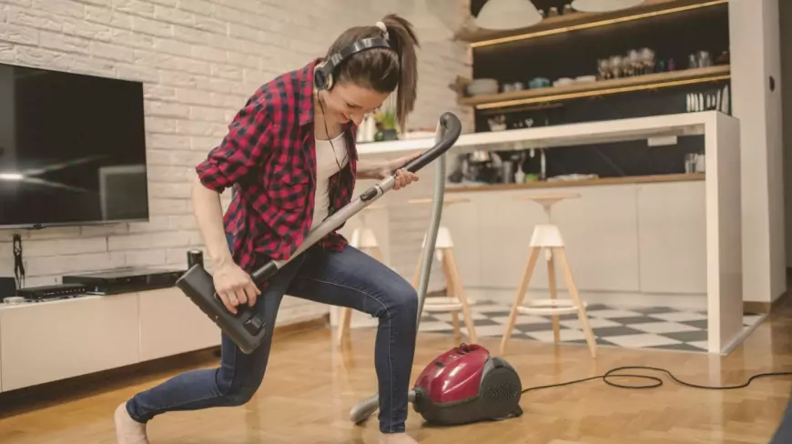 Сжигаем калории во время уборки дома