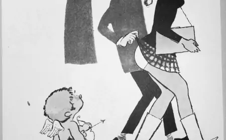 Карикатуры немецкого художника Карла Шредера (1 часть)